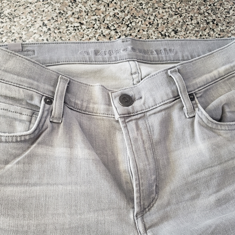 Citizen distressed gray pants